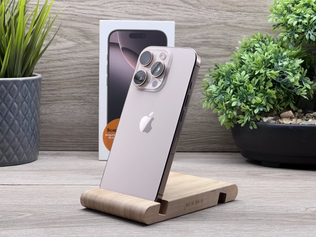 iPhone 16 Pro Desert Titanium 256GB 2 ÉV Garanciával Számlával