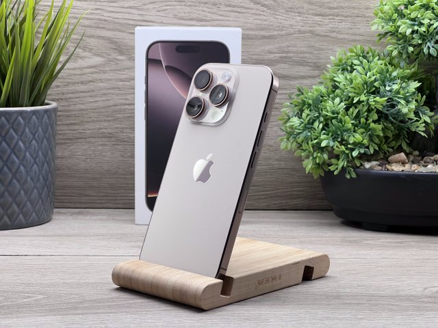 iPhone 16 Pro Desert Titanium 256GB 2 ÉV Garanciával Számlával