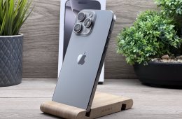 iPhone 16 Pro Max Natural Titanium 256GB 2 ÉV Garanciával Számlával