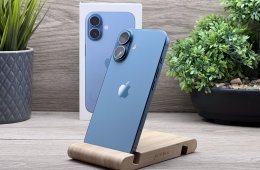 iPhone 16 Teal 256GB 2 ÉV Garanciával Számlával