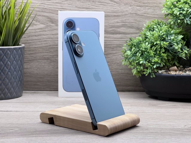 iPhone 16 Teal 256GB 2 ÉV Garanciával Számlával