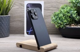 Hibátlan iPhone 16 Pro Black Titanium 128GB 2 ÉV Garanciával Számlával