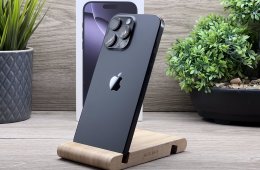 Hibátlan iPhone 16 Pro Max Black Titanium 512GB 2 ÉV Garanciával Számlával