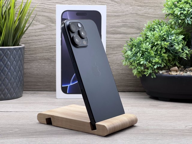 Hibátlan iPhone 16 Pro Max Black Titanium 512GB 2 ÉV Garanciával Számlával