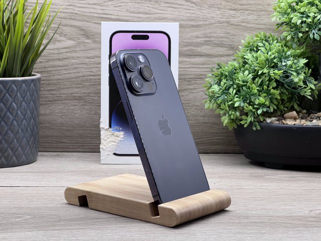 iPhone 14 Pro Deep Purple 128GB 2 ÉV Garanciával Számlával Aksi 100%