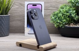 iPhone 14 Pro Deep Purple 128GB 2 ÉV Garanciával Számlával Aksi 100%