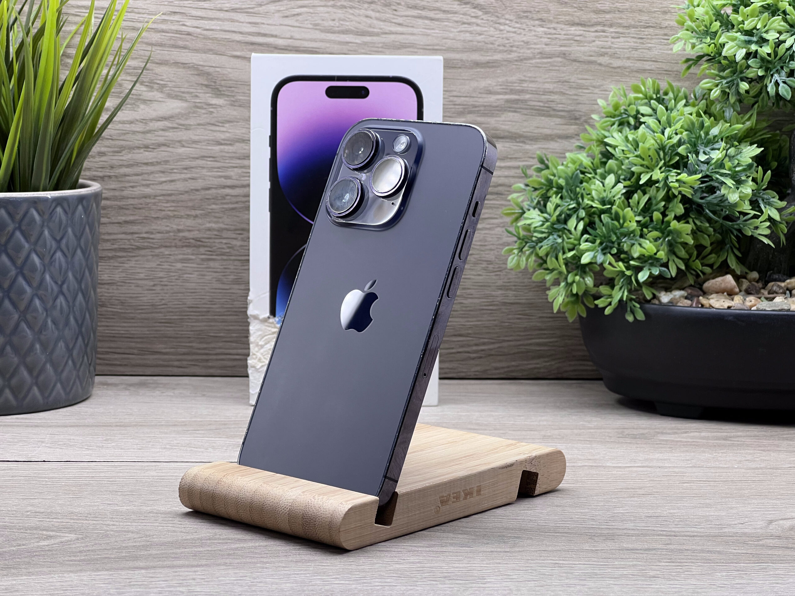 iPhone 14 Pro Deep Purple 128GB 2 ÉV Garanciával Számlával Aksi 100%