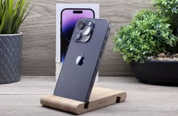 iPhone 14 Pro Deep Purple 128GB 2 ÉV Garanciával Számlával Aksi 100%