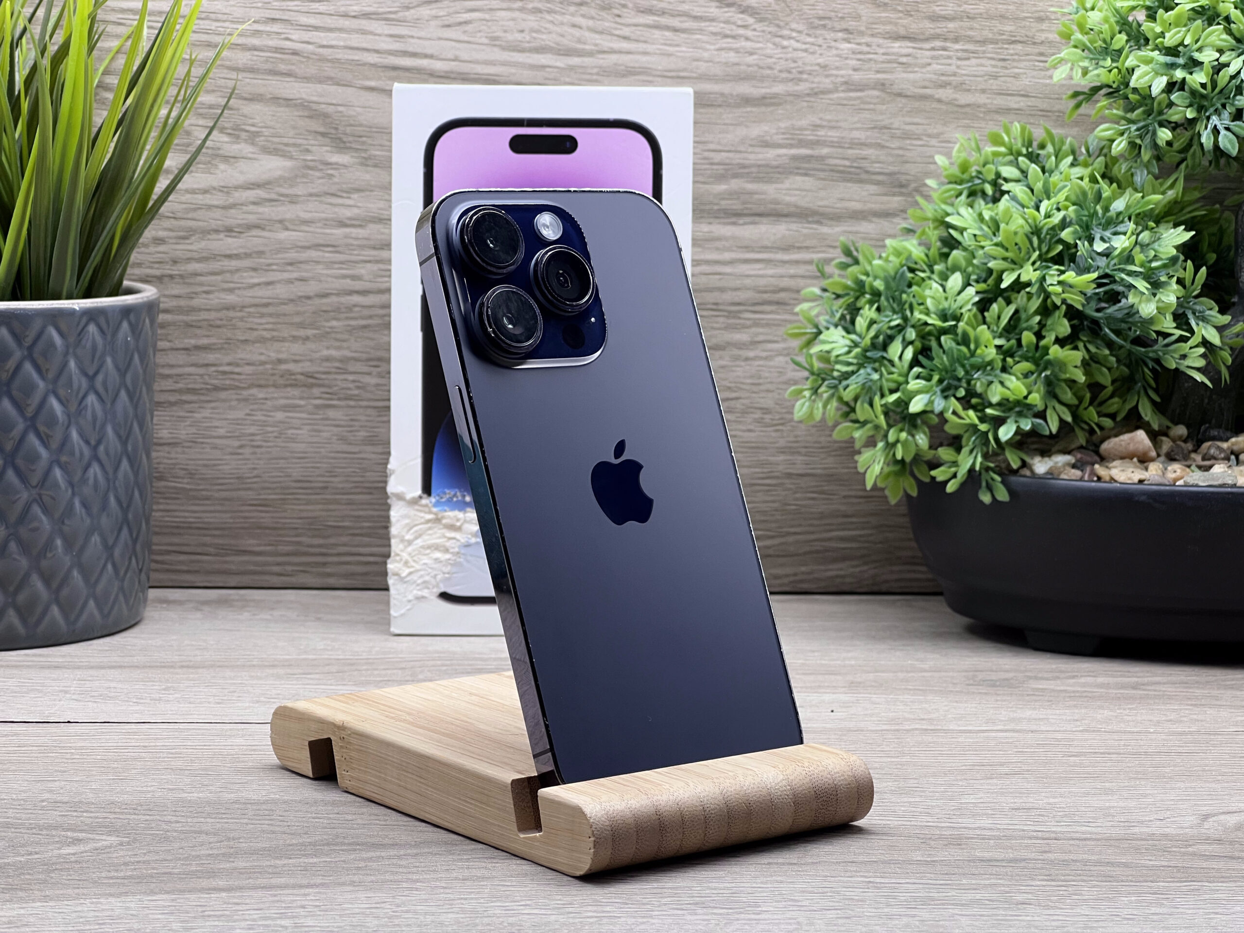 iPhone 14 Pro Deep Purple 128GB 2 ÉV Garanciával Számlával Aksi 100%