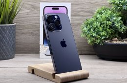 iPhone 14 Pro Deep Purple 128GB 2 ÉV Garanciával Számlával Aksi 100%
