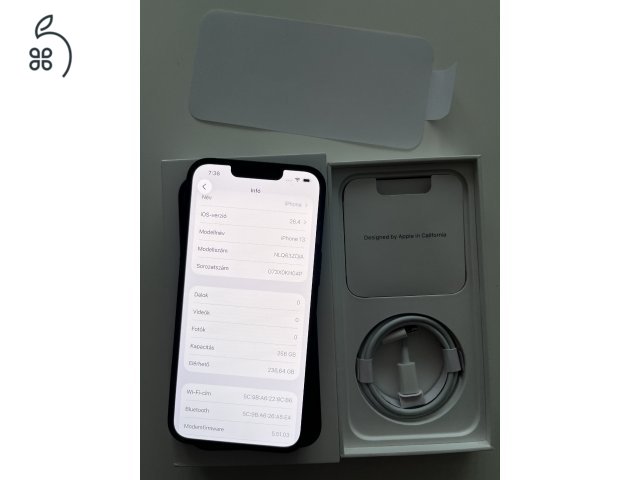 iPhone 13 256GB Új!