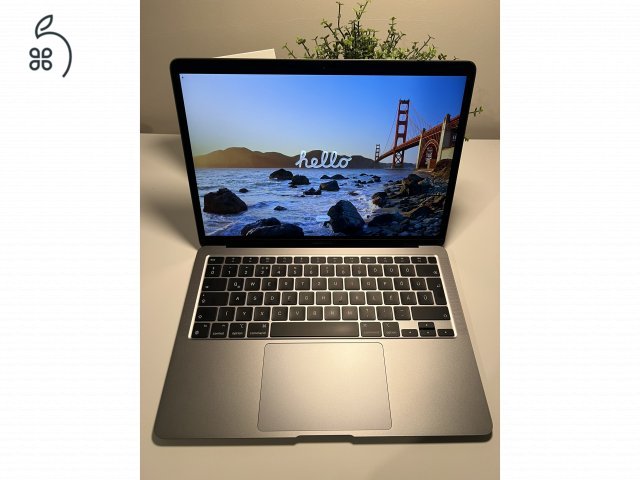 Apple MacBook Air 13” M1 8 GB RAM / 256 GB SSD hibátlan, tesztelt, számlával, dobozában, ingyenes szállítással