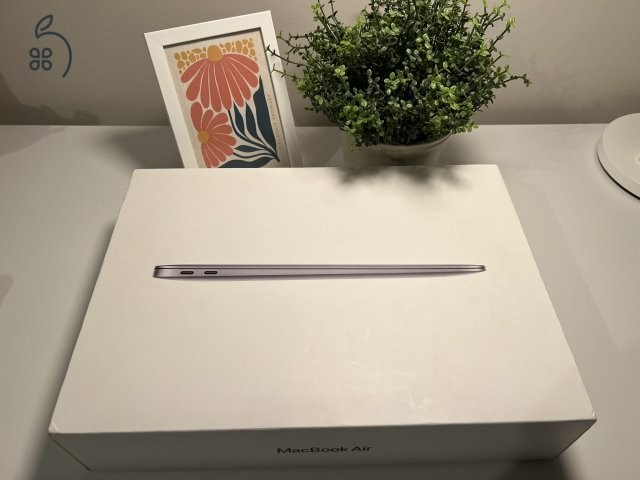 Apple MacBook Air 13” M1 8 GB RAM / 256 GB SSD hibátlan, tesztelt, számlával, dobozában, ingyenes szállítással