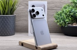 Hibátlan iPhone 17 Pro Silver 256GB 2 ÉV Garanciával Számlával
