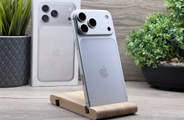 iPhone 17 Pro max Silver 256GB 2 ÉV Garanciával 96%