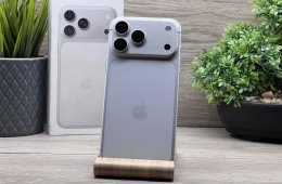 iPhone 17 Pro max Silver 256GB 2 ÉV Garanciával 96%