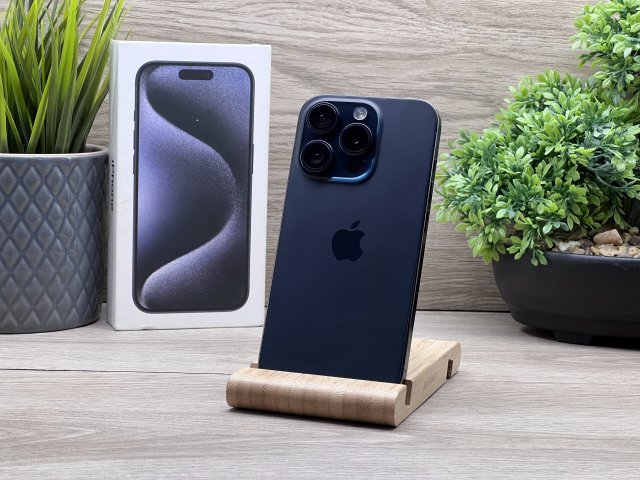 iPhone 15 Pro Blue 256GB 2 ÉV Garanciával 100%