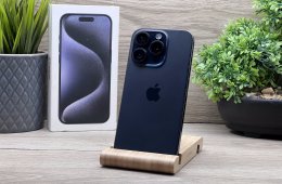 iPhone 15 Pro Blue 256GB 2 ÉV Garanciával 100%