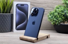 iPhone 15 Pro Blue 256GB 2 ÉV Garanciával 100%