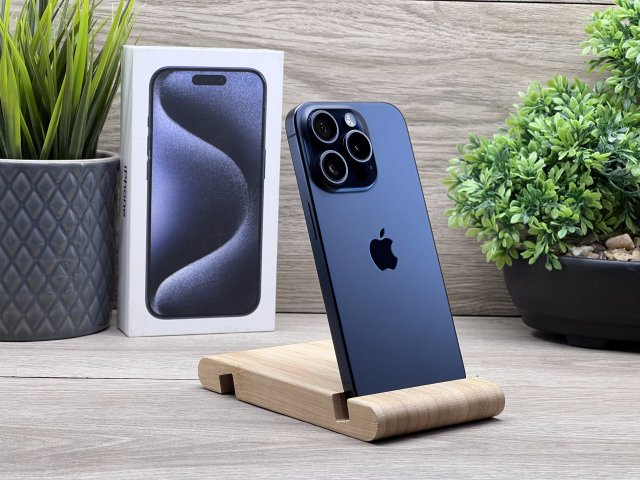 iPhone 15 Pro Blue 256GB 2 ÉV Garanciával 100%