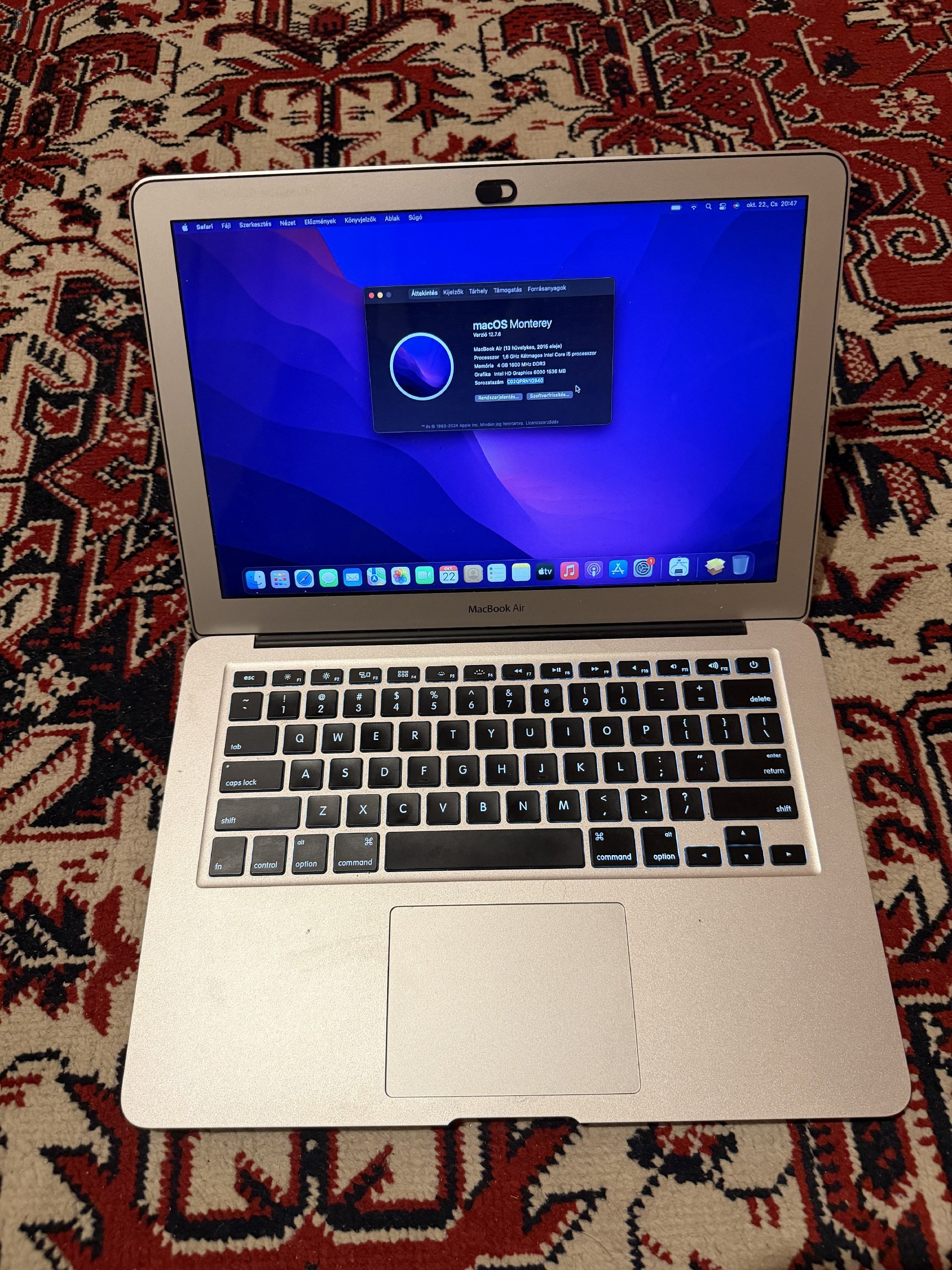 Macbook Air 13” 2015 Early