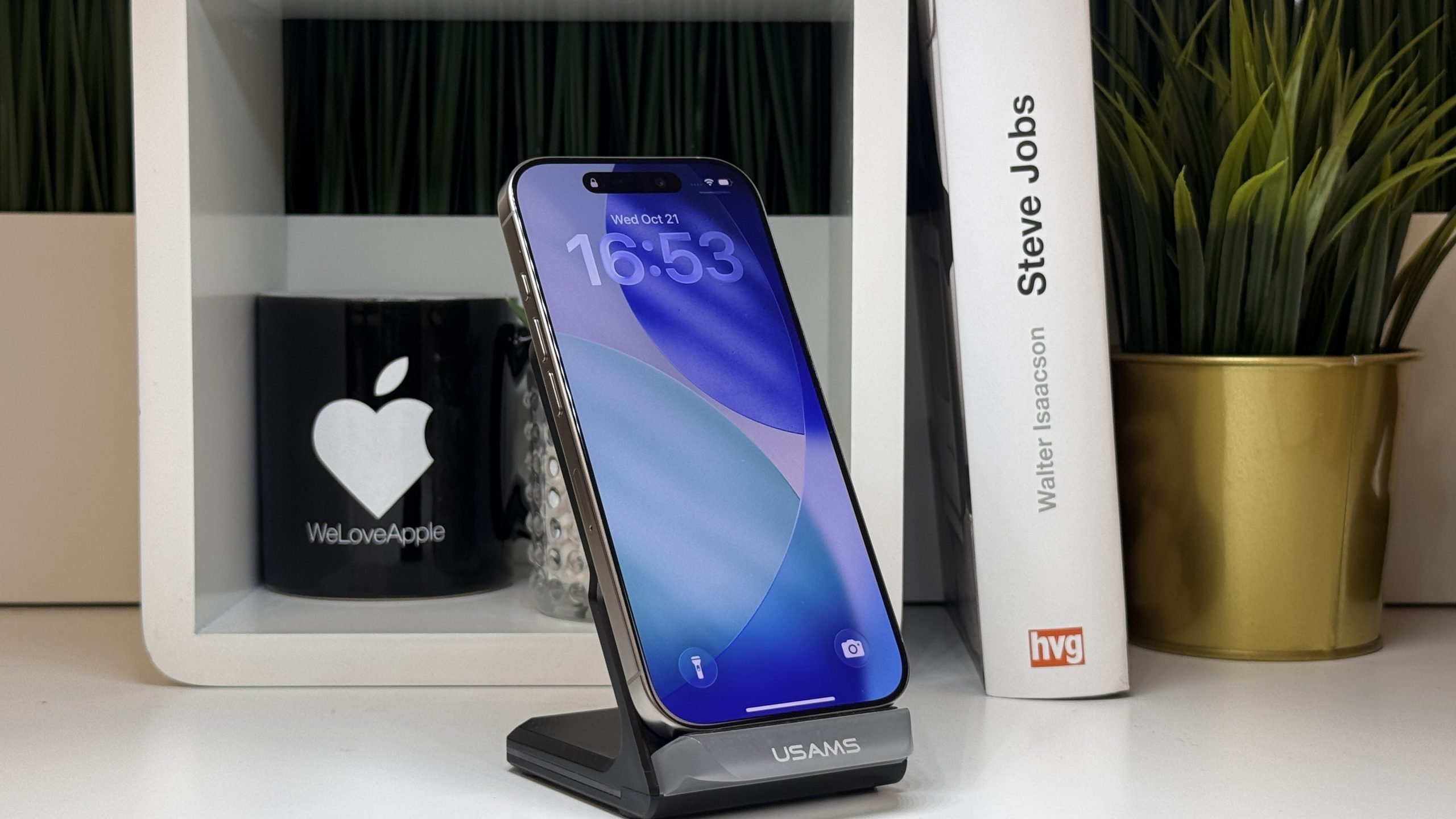 iPhone 16 Pro, 256GB, Natúr Titán, Számla, 2 Év Garancia