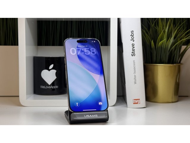 iPhone 16 Pro, 256GB, Natúr Titán, Számla, 2 Év Garancia