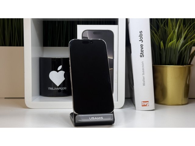 iPhone 16 Pro, 128GB, Natúr Titán, Számla, 2 Év Garancia