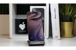 iPhone 16 Pro, 128GB, Natúr Titán, Számla, 2 Év Garancia