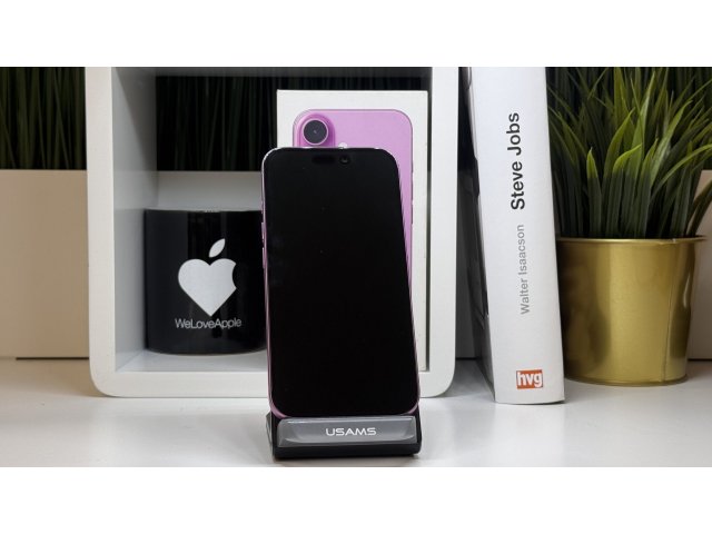 iPhone 16, 128GB, Rózsaszín, Számla, 2 Év Garancia
