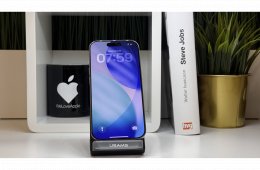 iPhone 16 Pro, 128GB, Sivatagi Titán, Számla, 2 Év Garancia