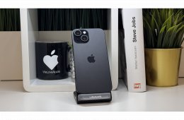 iPhone 15, 128GB, Fekete, Számla, 2 Év Garancia