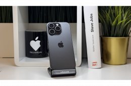 iPhone 15 Pro, 128GB, Fekete Titán, Számla, 2 Év Garancia