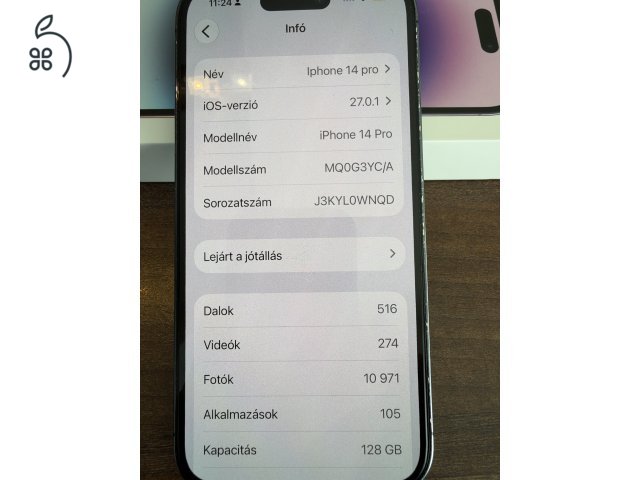 iPhone 14 pro lila 128 gb