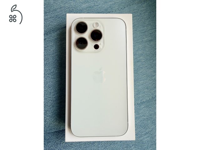 iPhone 15 Pro – 256 GB – fehér titán (white titanium)