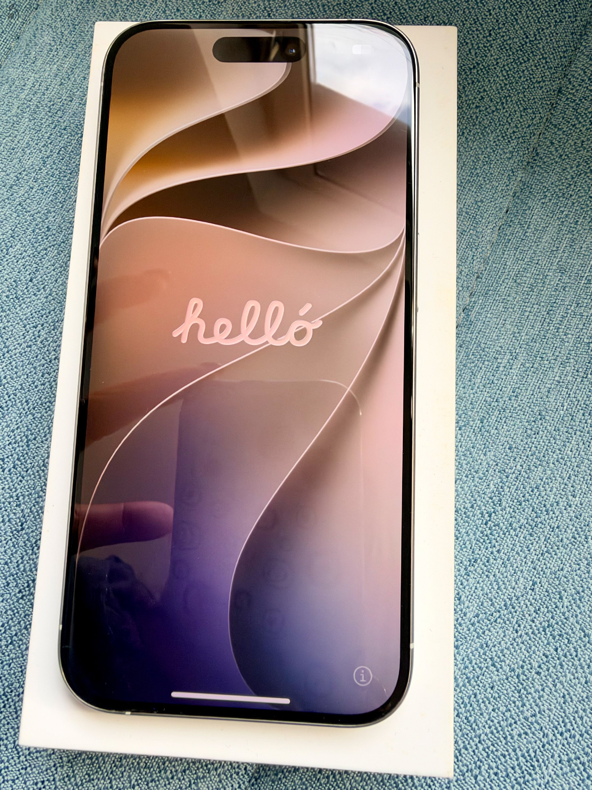 iPhone 15 Pro – 256 GB – fehér titán (white titanium)
