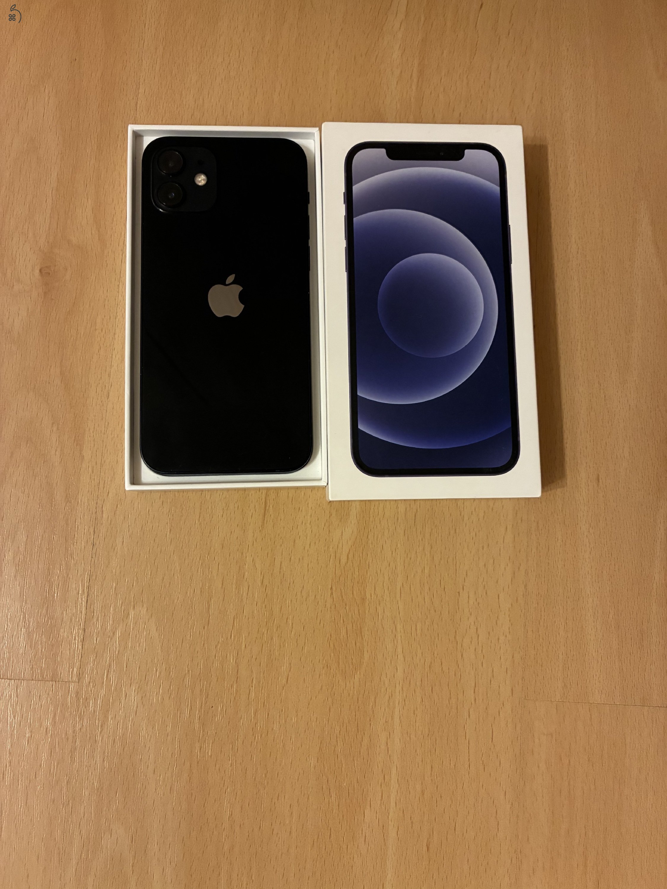 Iphone 12 fekete 128gb 