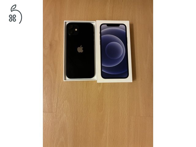 Iphone 12 fekete 128gb 
