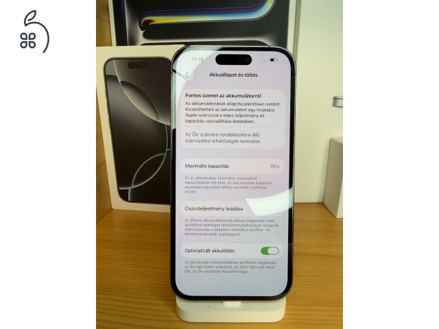 iPhone 14 Pro Független 256GB 76% akku