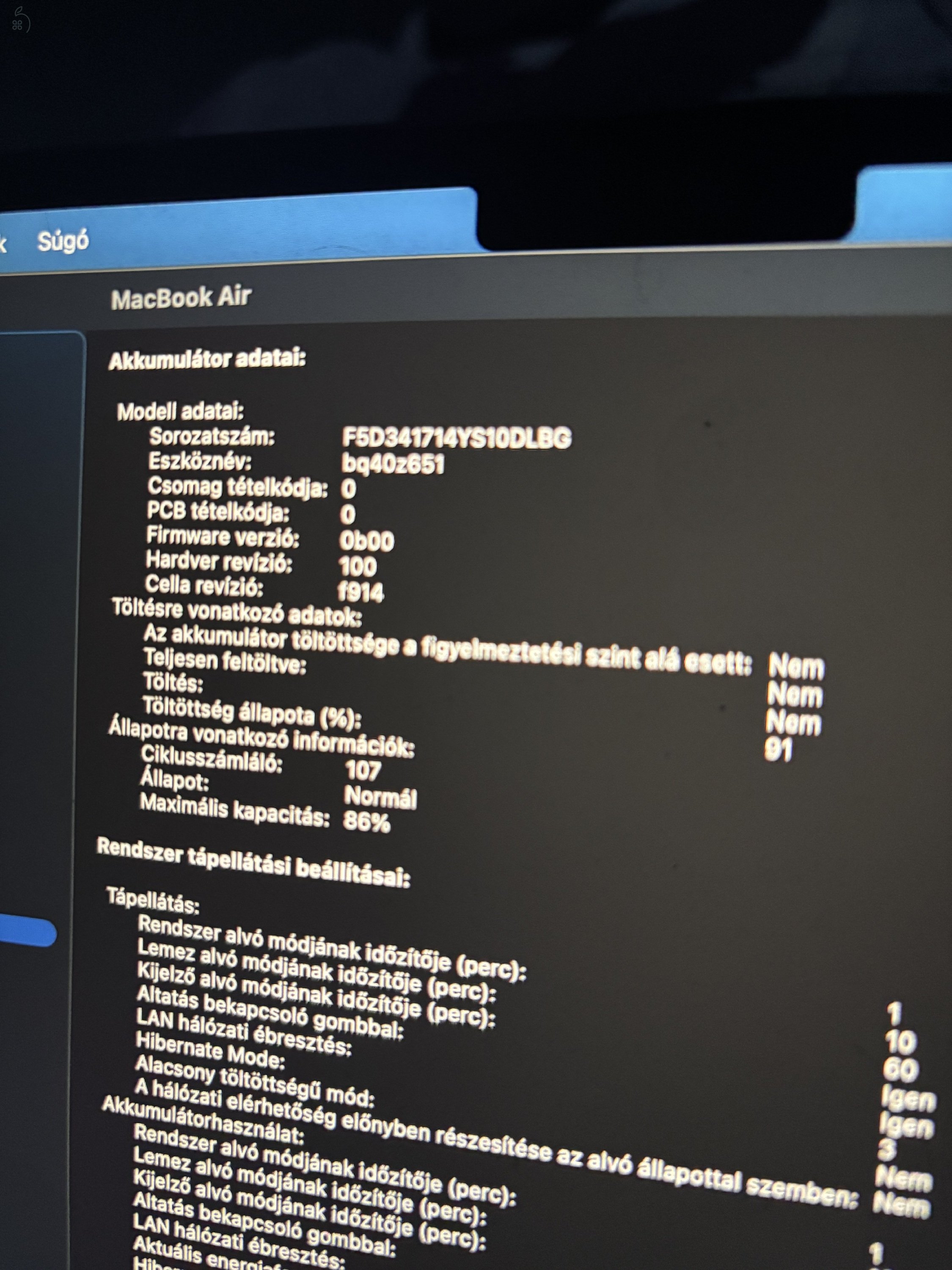 MacBook Air kiváló állapotban eladó