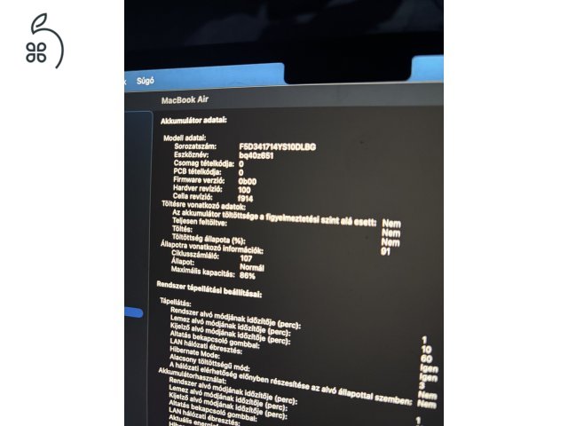 MacBook Air kiváló állapotban eladó