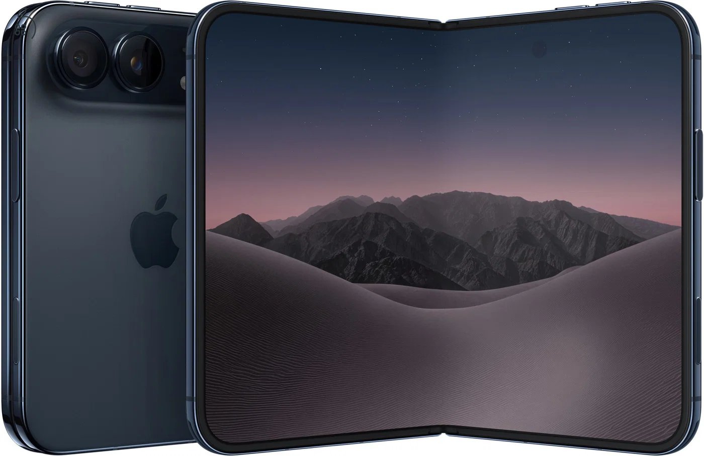 iPhone Duo 2 TB éjfélkék színben, bontatlan új eladó