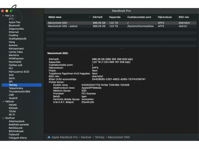 Apple MacBook Pro Retina 15 (2015) 16 GB RAM, i7 , 1 TB SSD Kiemelkedő állapot! 