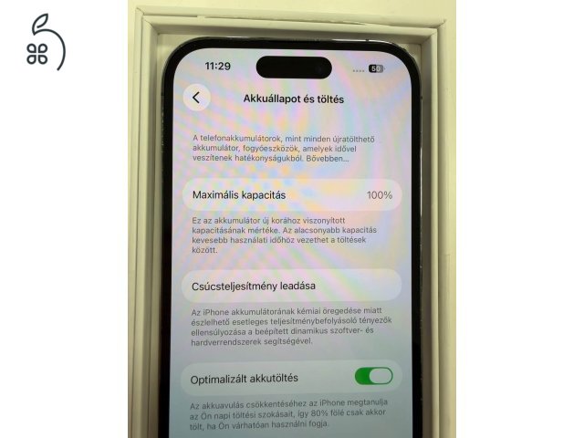 iPhone 14 Pro Független 256GB 100% akku