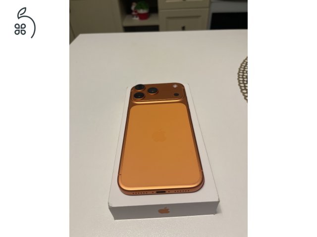 Iphone 17 pro max 256 gb narancs 100% akksi új garancia 