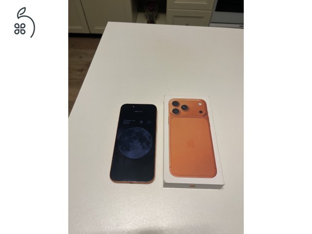 Iphone 17 pro max 256 gb narancs 100% akksi új garancia 