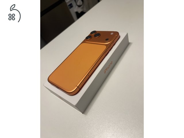 Iphone 17 pro max 256 gb narancs 100% akksi új garancia 