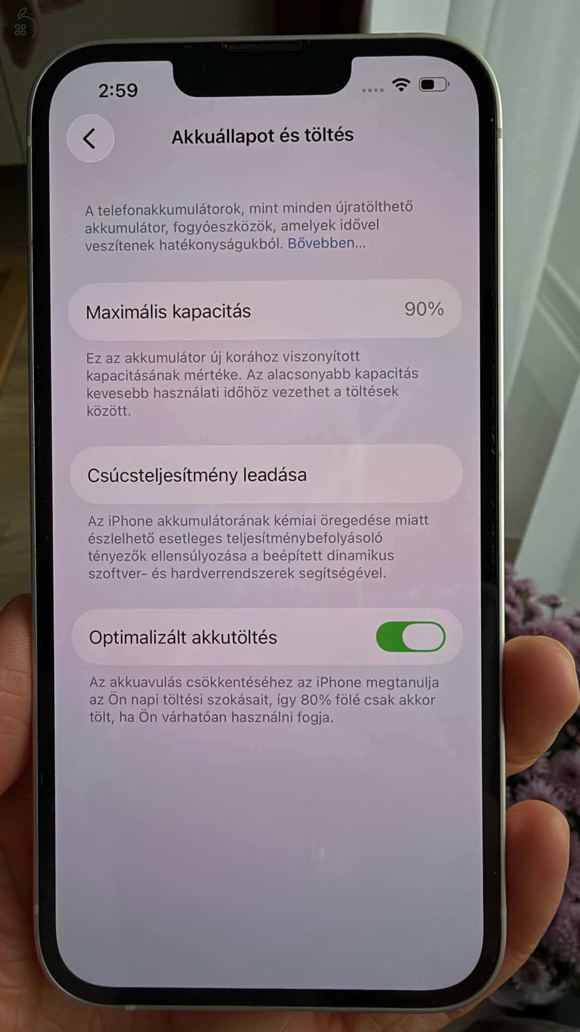 iPhone 13 Silverlight 128GB