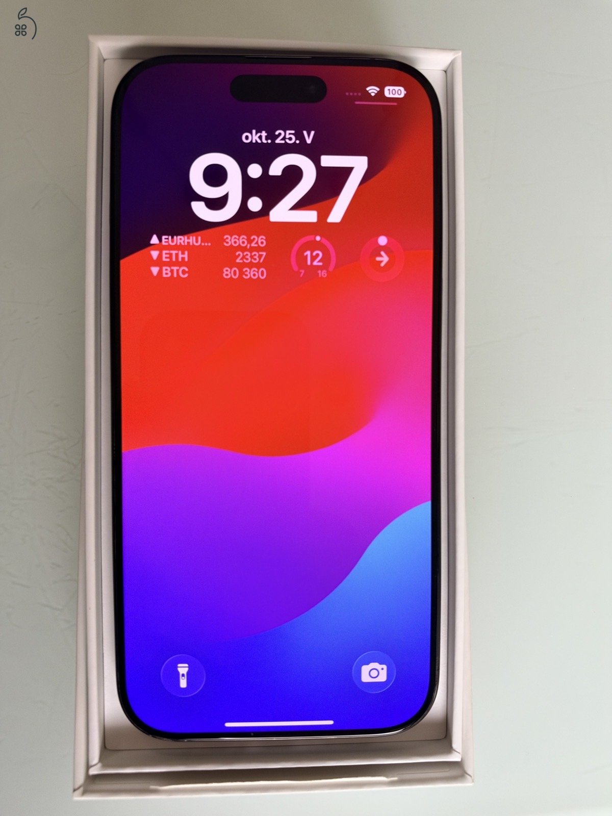 iPhone 16 Pro - 128GB - Fekete