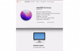 2015 -ös APPLE iMac 21,5